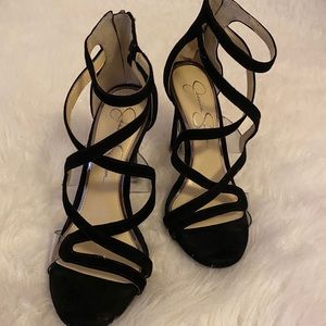 Never worn Jessica Simpson Strappy Heels